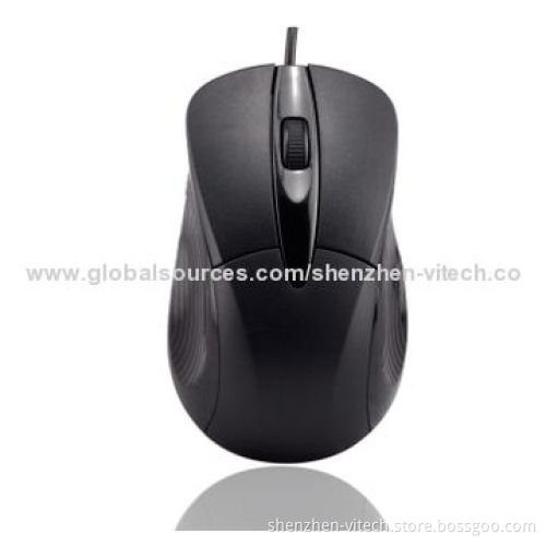 3D Optical Mouse with 1,000dpi Optical Sensor/Three Colors to Chose